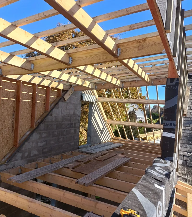 Extension bois à Guidel