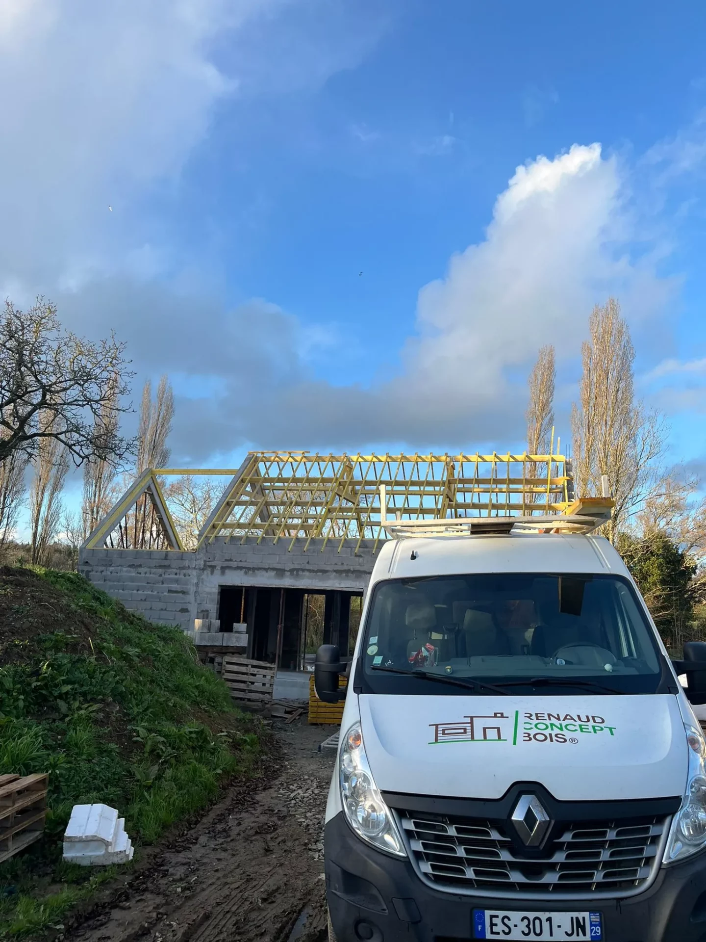 Renaud Concept Bois Charpentier A Quimperle CHARPENTE BOIS5