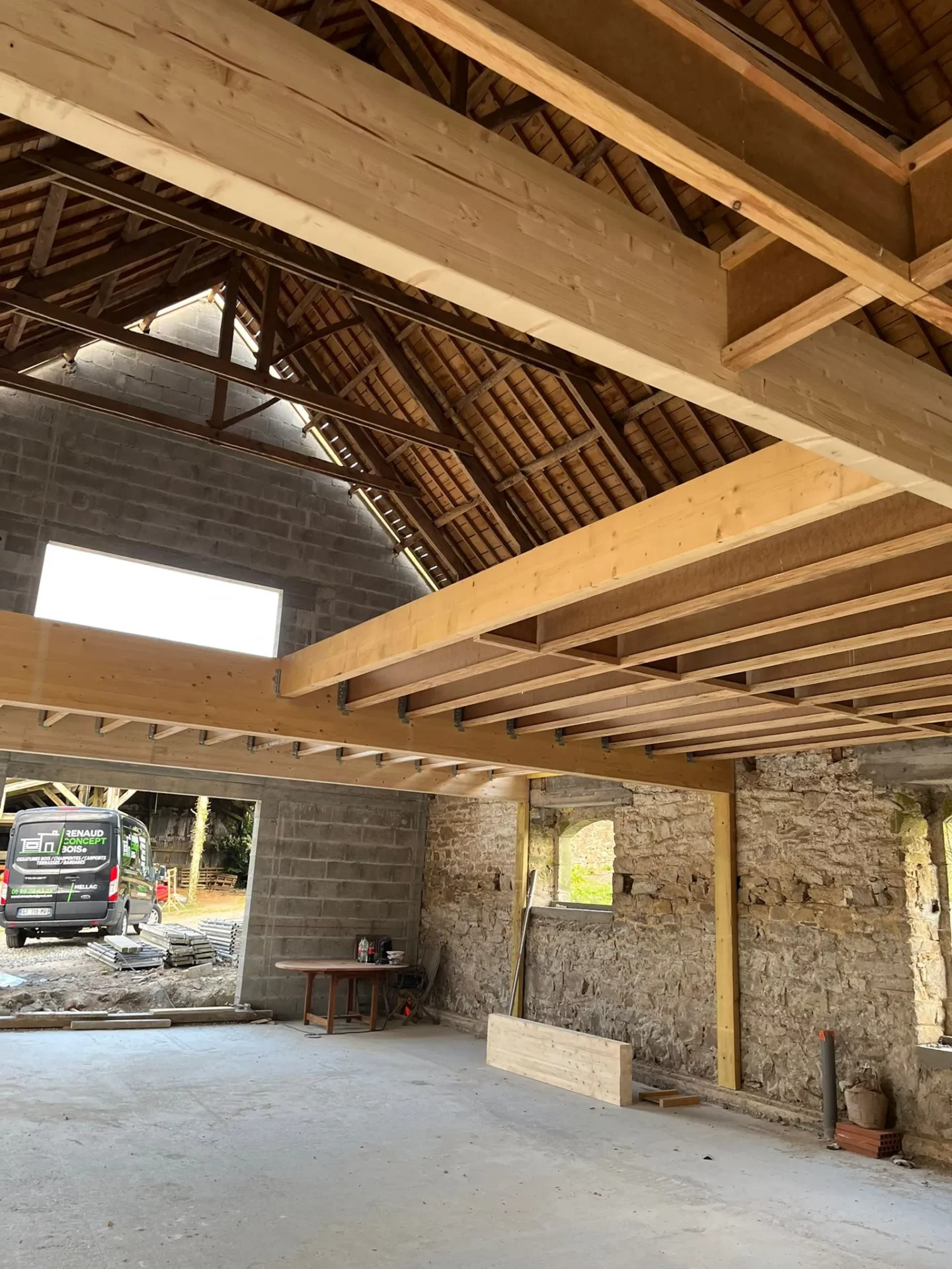 Renaud Concept Bois Charpentier A Quimperle CHARPENTE BOIS7